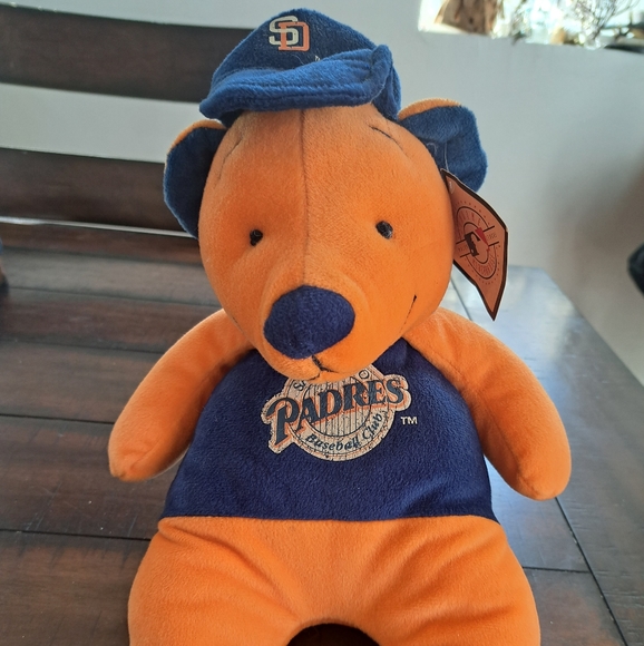 Vintage San Diego Padres Bear Plush. - Picture 1 of 5